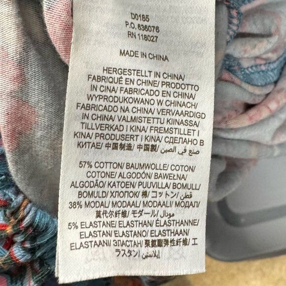 Boden Ruffle Neck Jersey Paisley Belted Romper - Picture 10 of 10